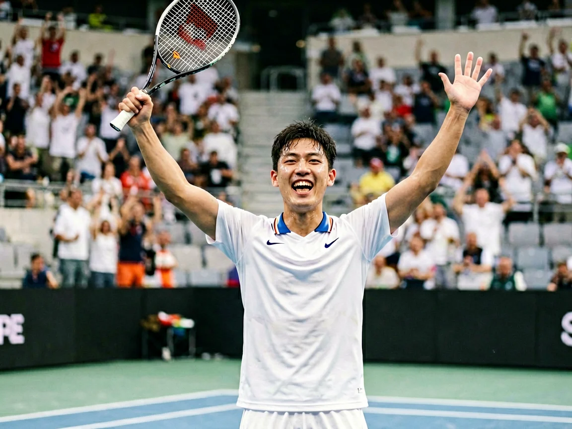 张之臻斩获ATP巡回赛胜利生涯排名再创历史新高